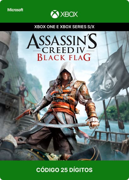 Assassin's-Creed-Black-Flag-Xbox-One-Código-25-Dígitos