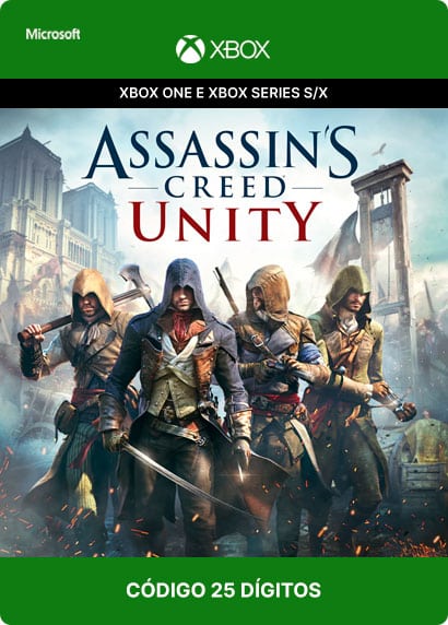 Assassin's-Creed-Unity-Xbox-One-Código-25-Dígitos
