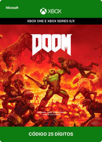 Doom-Xbox-One-Código-25-Dígitos