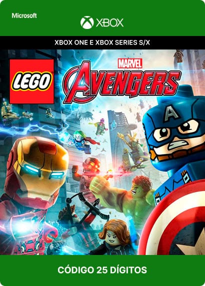 LEGO-Marvel-Vingadores-Xbox-One-Código-25-Dígitos