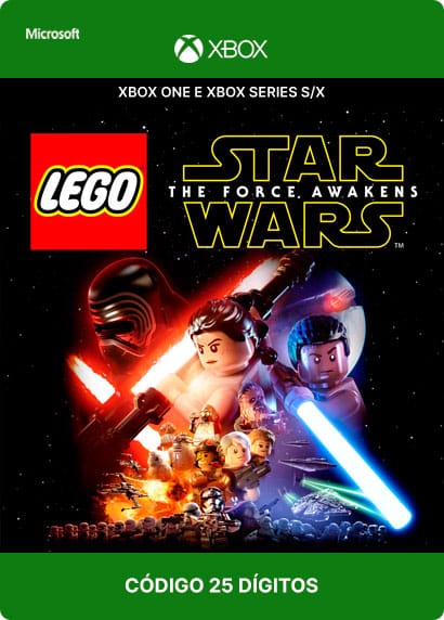 LEGO-Star-Wars-O-Despertar-da-Força-Xbox-One-Código-25-Dígitos