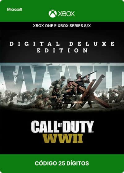 Call-Of-Duty-WWII-Deluxe-Xbox-One-Código-25-Dígitos