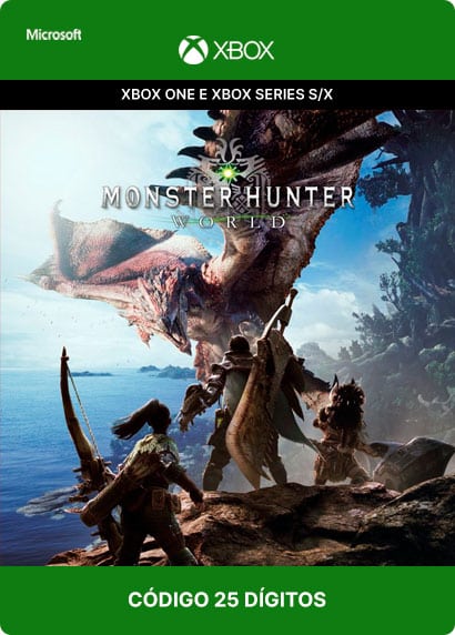 Monster-Hunter-World-Xbox-One-Código-25-Dígitos