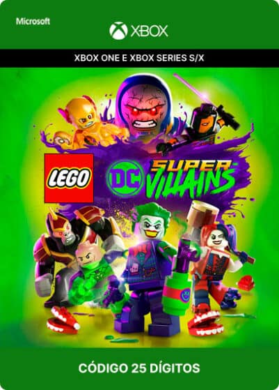LEGO-DC-Super-Vilões-Xbox-One-Código-25-Dígitos