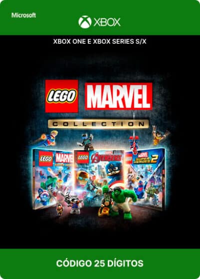 LEGO-Marvel-Collection-Xbox-One-Código-25-Dígitos
