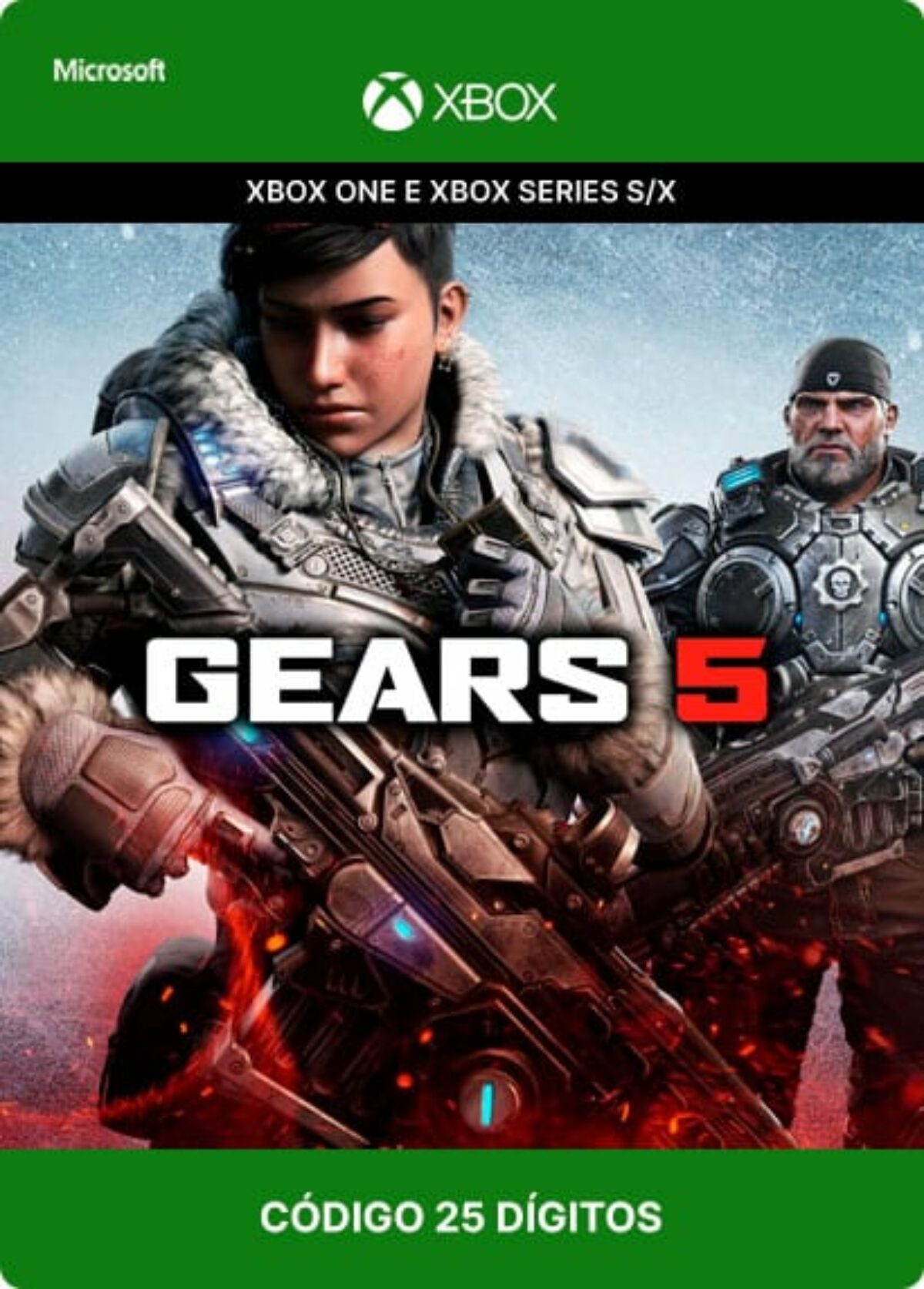 Gears 5 Goty Codigo 25 Digitos