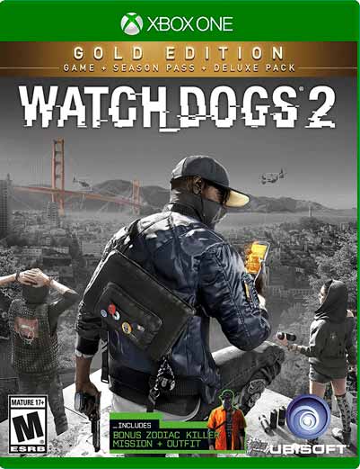 Watch Dogs 2 Gold Xbox One Mídia Digital