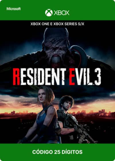Resident-Evil-3-Xbox-One-Código-25-Dígitos