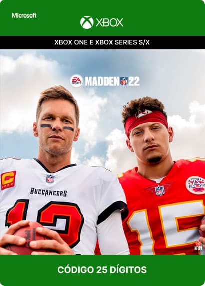 Madden-NFL-22-Xbox-One-Código-25-Dígitos