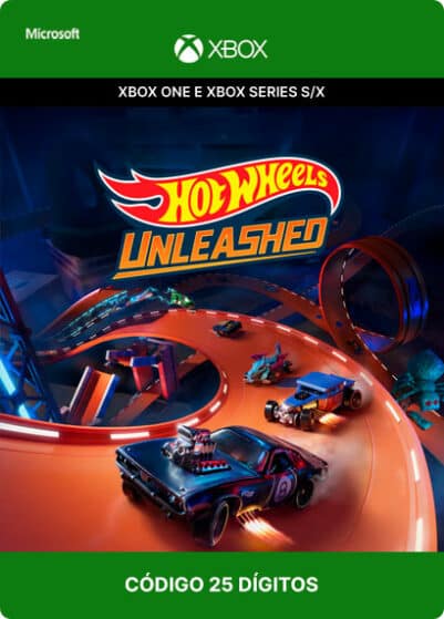 Hot-Wheels-Unleashed-Xbox-One-Código-25-Dígitos