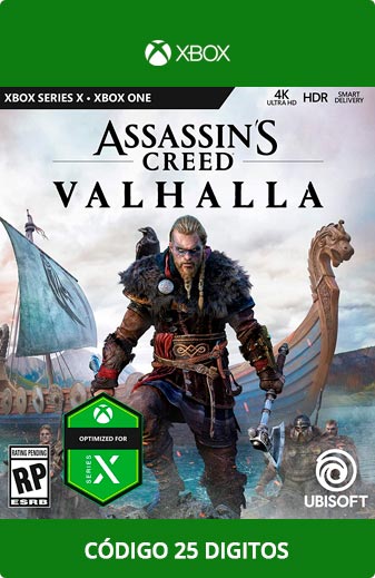 Assassin's-Creed-Valhalla-Xbox-Código-25-Digitos