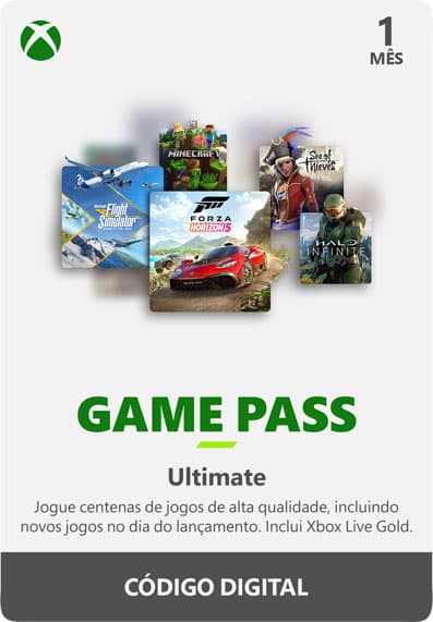 Xbox Game Pass Ultimate Brasil 1 Mês - Código Digital - PentaKill