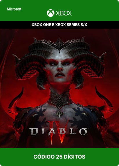 Diablo IV Xbox One / Xbox Series S-X Código 25 Dígitos - Gameforfun